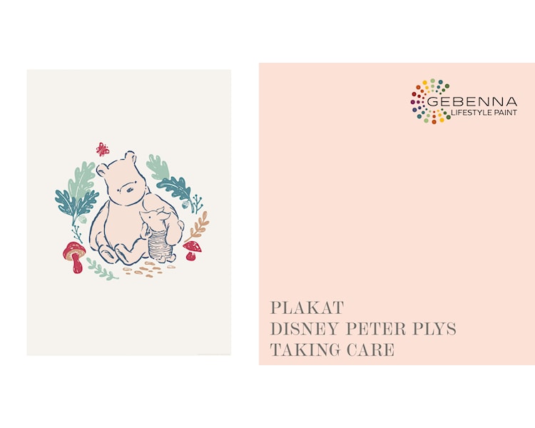 Plakat Disney Peter Plys Taking care